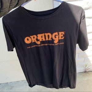 Orange amp shirt